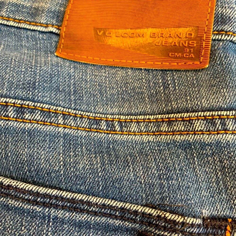 Volcom Mens Solver Modern straight jeans size 32